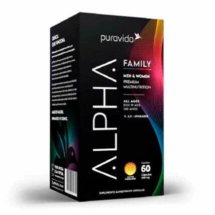 ALPHA FAMILY C/ 60 CAPS - PURAVIDA