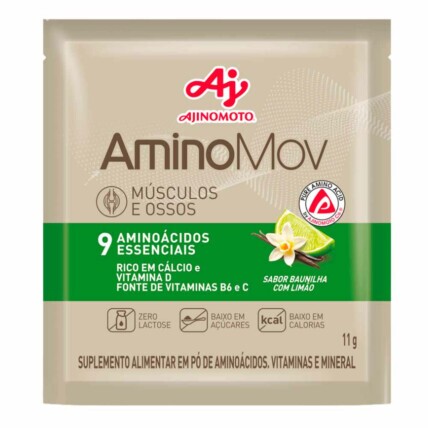 AminoMov 11g Baunilha Com Limão Amino Vital