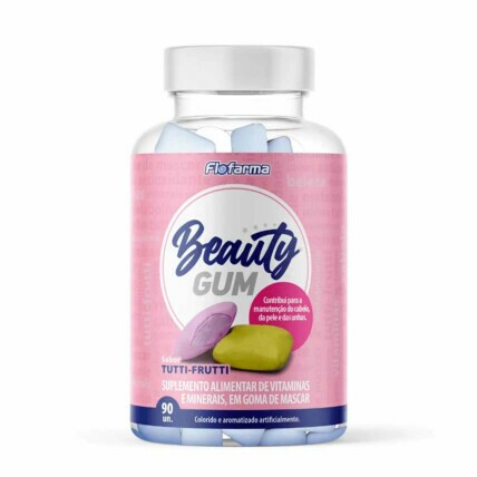 Beauty Gum 126g Tutti Frutti Flofarma