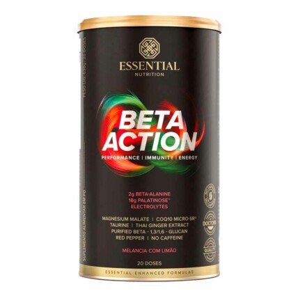 Pré Treino Beta Action 630g S/ Cafeina Essential Nutrition