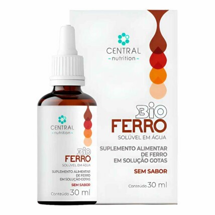 Bio Ferro Gotas 30ml Central Nutrition