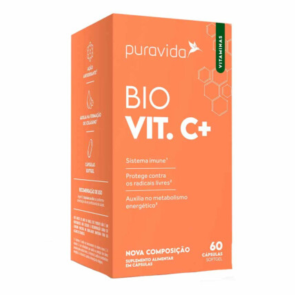 Bio Vit C+ 60 Caps Puravida