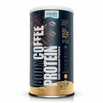 BODY PROTEIN COFFEE 375G BAUNILHA EQUALIV