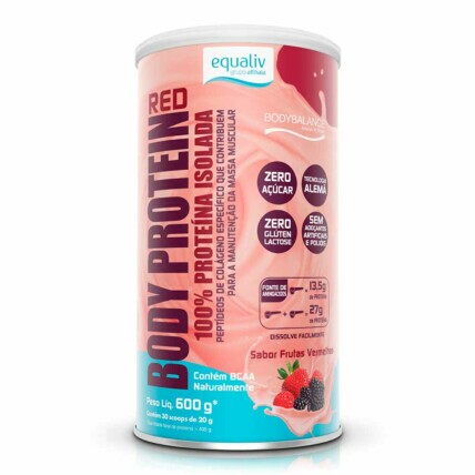 BODY PROTEIN 600G FRUTAS VERMELHAS EQUAL