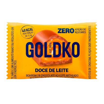 Bombom 13,5g Doce De Leite Goldko