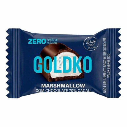 Bombom Marshmallow 11.5g 70% Cacau Goldko