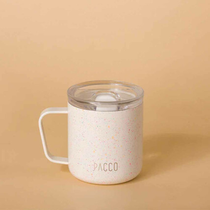 Caneca Fokus Splash 295ml Pink Yellow Crush Pacco