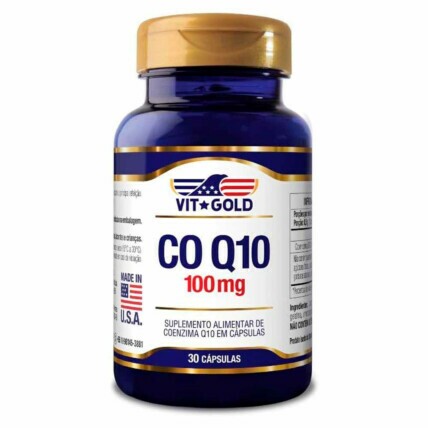 Coenzima Q10 30 Caps Vit Gold