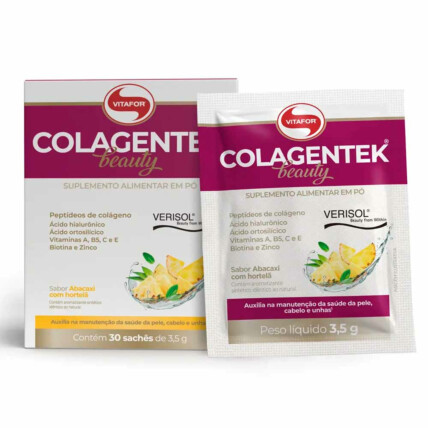 COLAGENTEK BEAUTY 30 SACHES 3.5G ABACAXI