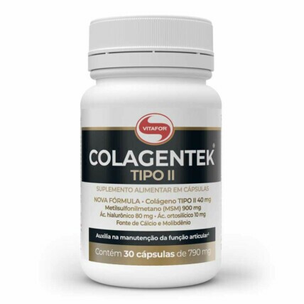 Colagentek Tipo II 30 caps Vitafor