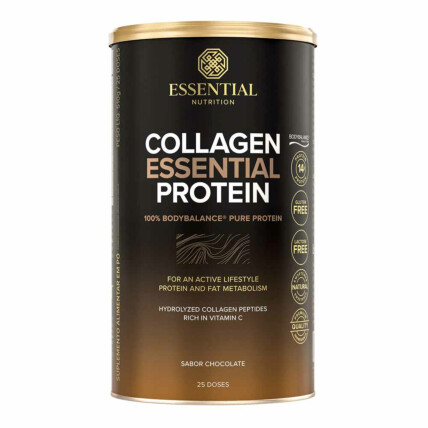 Collagen Essential Protein 510g Chocolate Essential Nutrition