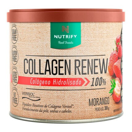 Collagen Renew 300g Morango Nutrify