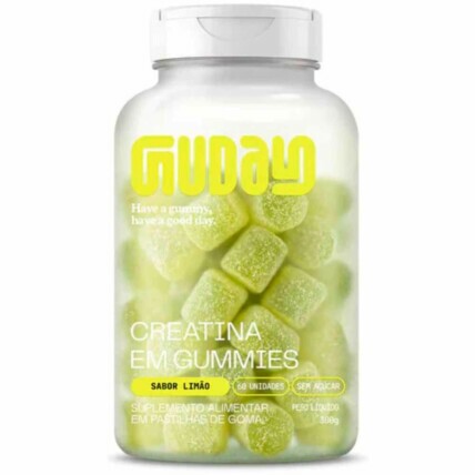 Creatina 60 Gomas Limão Guday