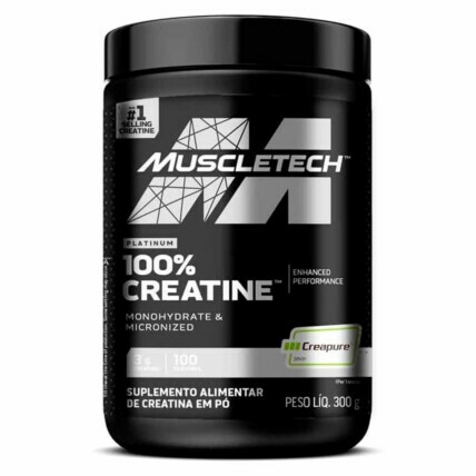 Creatina Creapure Platinum 300g Muscletech