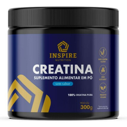 Creatina Monohidratada 300g Inspire Nutrition