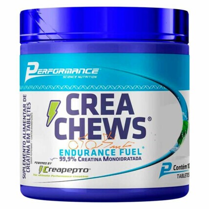 Creatina Monohidratada Crea Chews 100 Caps Uva Performance
