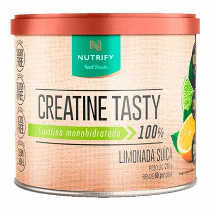 Creatina Monohidratada Tasty 210g Nutrify