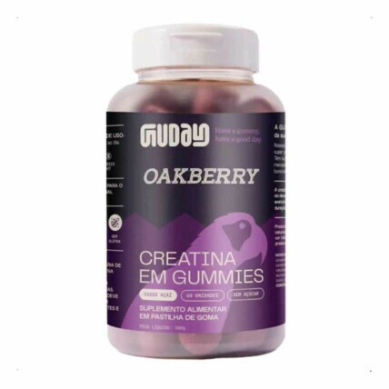 Creatina Oakberry 60 Gomas Açaí Guday