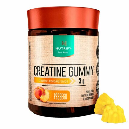 Creatina Monohidratada Gummy 60 Unidades Nutrify