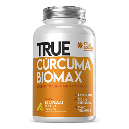 Curcuma Biomax Lipossomal 60 Caps True Source