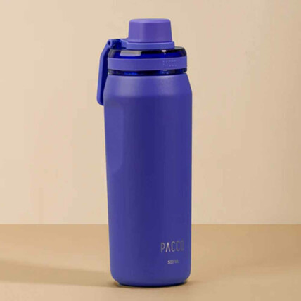 Garrafa Termica Vyta 500ml Marinho Pacco