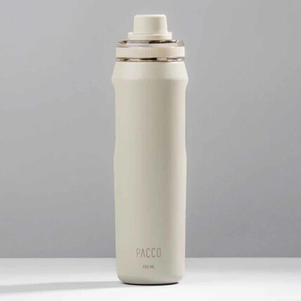 Garrafa Termica Vyta 650ml Creme Pacco