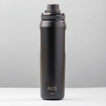 Garrafa Termica Vyta 650ml Preta Pacco