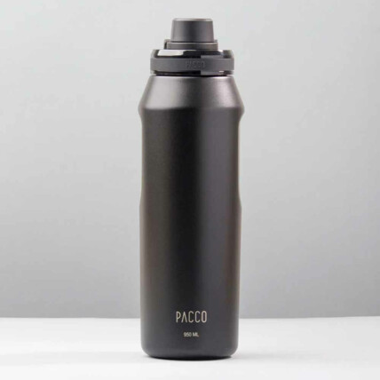 Garrafa Termica Vyta 950ml Preta Pacco