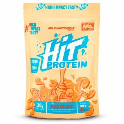 Hit Protein 900g Refil Doce De Leite Adaptogen Science