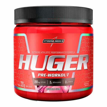 Pré Treino Huger Bubble Gum 320g Integralmedica