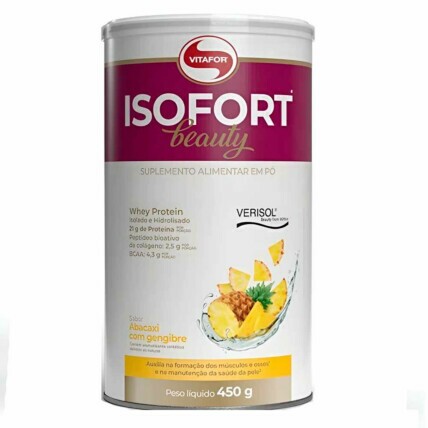 ISOFORT BEAUTY 450G ABACAXI/GENGIBRE - V