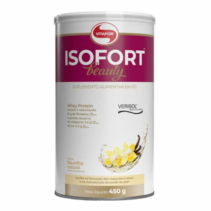 Isofort Beauty 450g Baunilha Vitafor