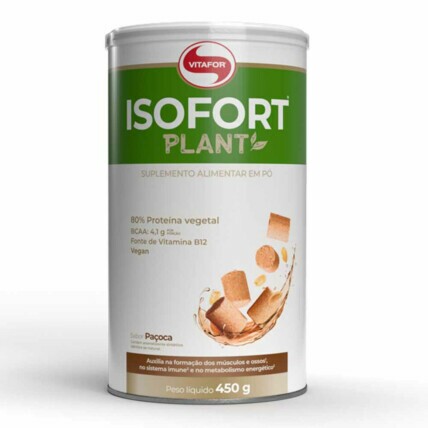Isofort Plant 450g Paçoca Vitafor