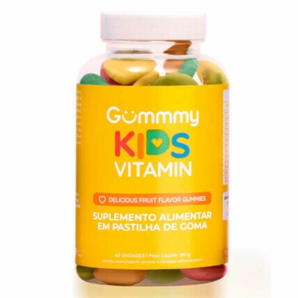 Kids Vitamin 60 Gomas Sabor Frutas Gummy