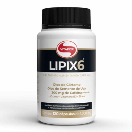 Lipix 6 120 Caps Vitafor