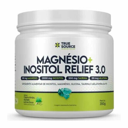 Magnésio Inositol 3.0 350g Capim Limão True Source