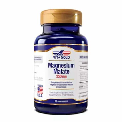 Magnesio Dimalato 60 Caps Vit Gold