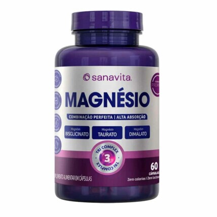 Magnesio Tri Complex 60 Caps Sanavita