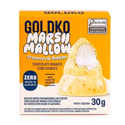 Musa 30g Branca Com Cookies Goldko