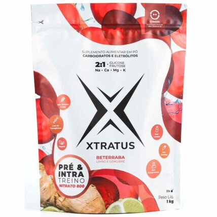 Nitrato 800 1kg Beterraba Limão Gengibre Xtratus