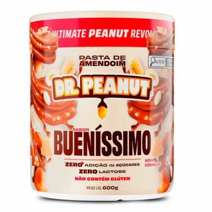 Pasta De Amendoim 600g Buenissimo Dr Peanut