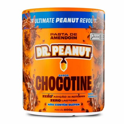 Pasta De Amendoim 600g Chocotine Dr Peanut