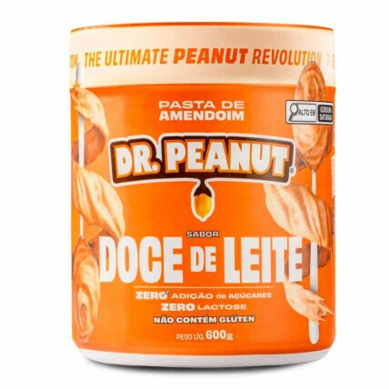Pasta De Amendoim 600g Doce De Leite Dr Peanut