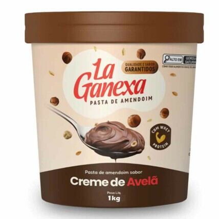 Pasta De Amendoim 1kg Avela La Ganexa