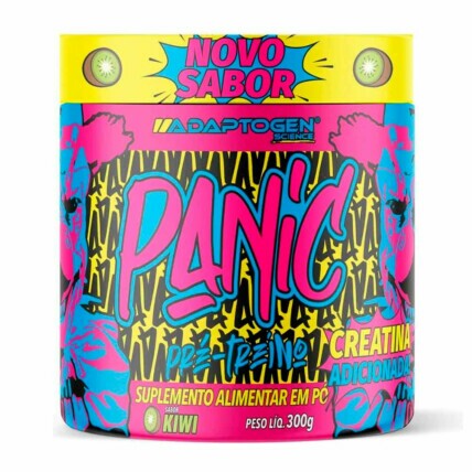 Pré Treino Panic 300g Kiwi Adaptogen Science