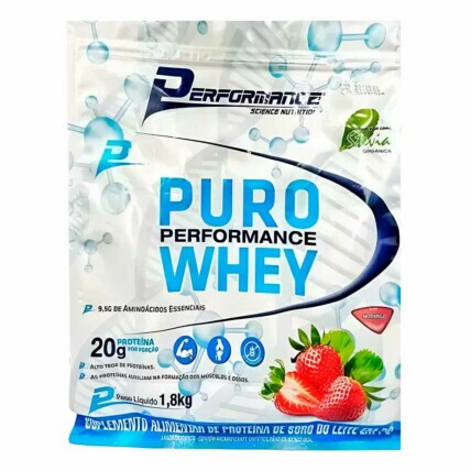 PURO PERFORMANCE WHEY 1.8KG MORANGO - PE