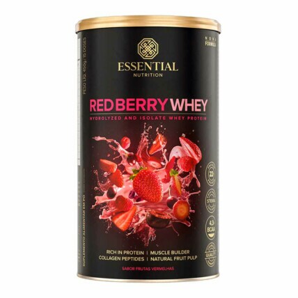 RED BERRY WHEY 450G ESSENTIAL NUTRITION