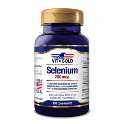 SELENIUM 200MCG C/100 CPDS - VIT GOLD