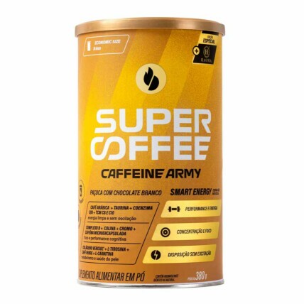 Supercoffee 380g Pacoca Com Chocolate Branco Caffeine Army