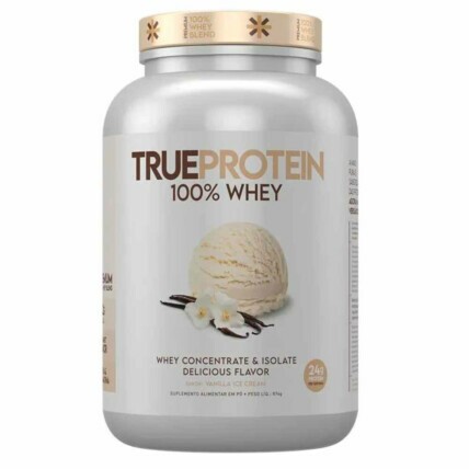 TRUE WHEY 100% 874G BAUNILHA ICE CREAM -